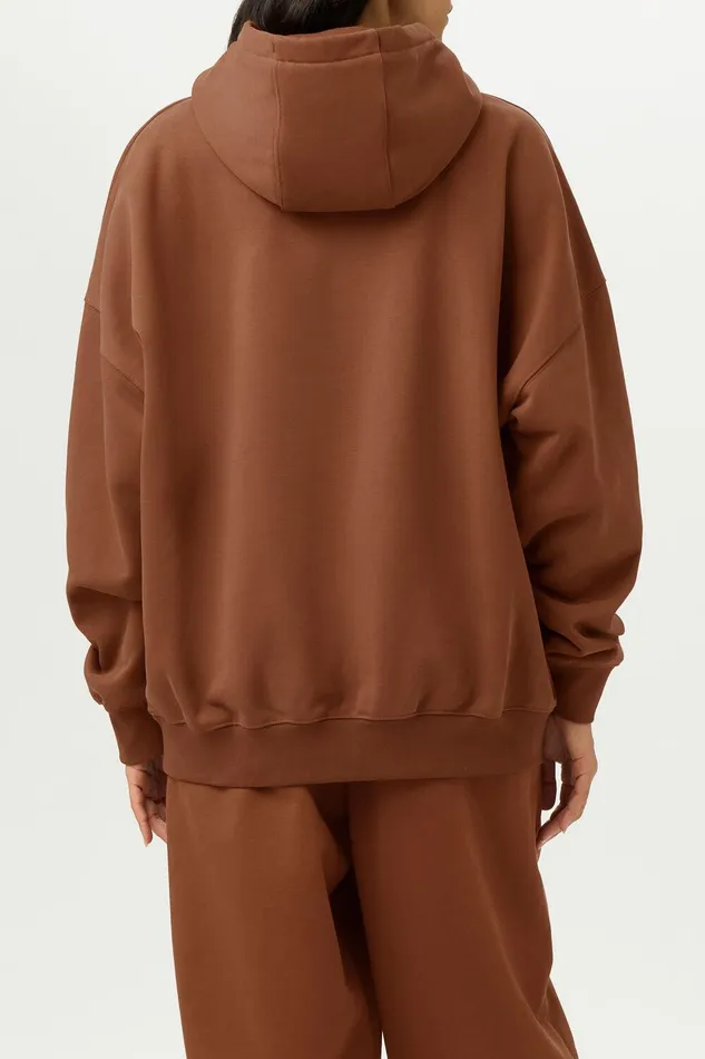 Sweatshirts and Hoodies Women Fila Apex Oversized Hoodie 200 Emperador Sweatshirts and Hoodies Women Fila Apex Oversized Hoodie 200 Emperador
