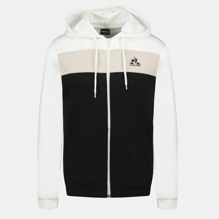 Sweatshirts Men Le Coq Sportif Contemporain Sweat Zipp Capuche Homme