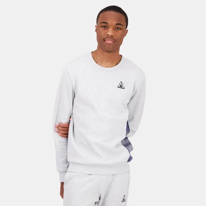 Sweatshirts Men Le Coq Sportif Hritage Sweat Col Rond Homme