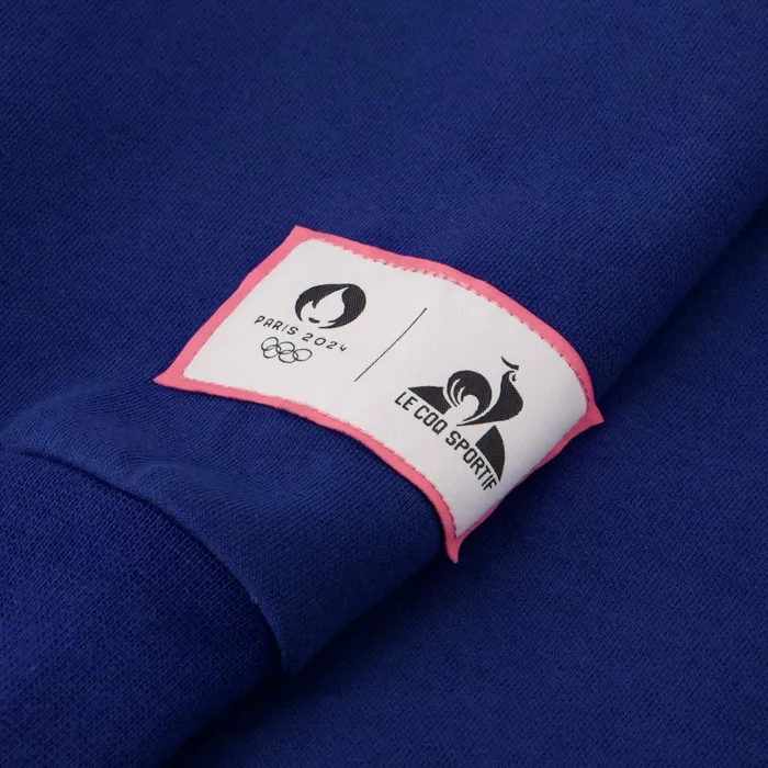 Sweatshirts Men Le Coq Sportif Paris 2024 Hoodie Blue Depths