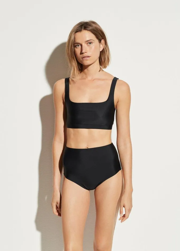 Swim Women Vince Nu Swim Cosmo Top Black