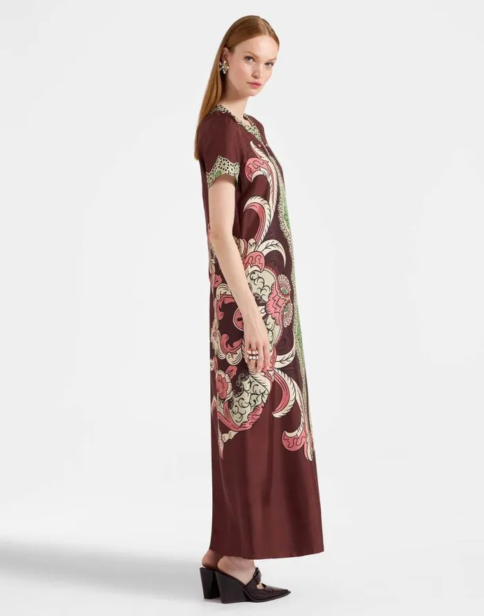 Swing Dress Portal Place Brown Women La Double J Dresses Swing Dress Portal Place Brown Women La Double J Dresses