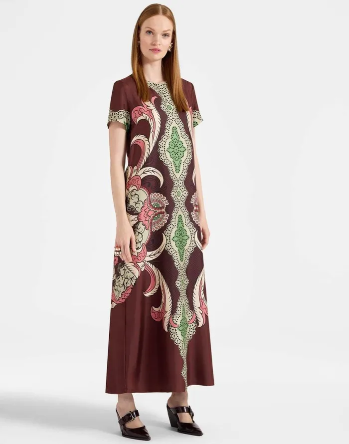 Swing Dress Portal Place Brown Women La Double J Dresses Swing Dress Portal Place Brown Women La Double J Dresses
