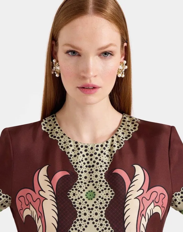 Swing Dress Portal Place Brown Women La Double J Dresses Swing Dress Portal Place Brown Women La Double J Dresses