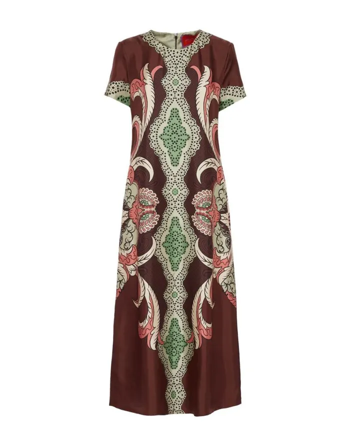 Swing Dress Portal Place Brown Women La Double J Dresses Swing Dress Portal Place Brown Women La Double J Dresses