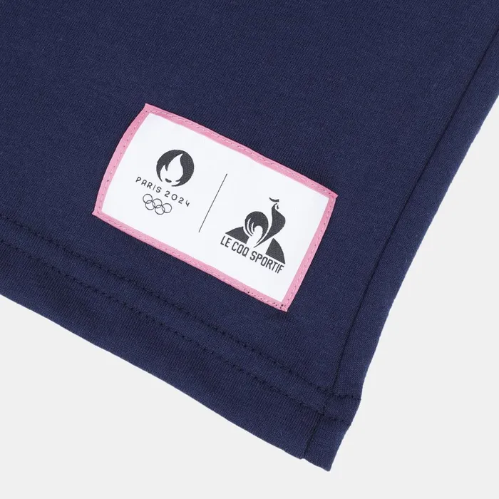 Tshirts And Tops Men Le Coq Sportif Paris 2024 TShirt Bleu Nuitmarshmallow Tshirts And Tops Men Le Coq Sportif Paris 2024 TShirt Bleu Nuitmarshmallow