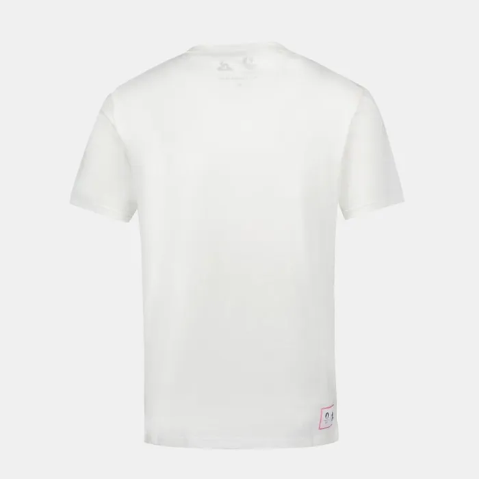 Tshirts And Tops Men Le Coq Sportif Paris 2024 TShirt Marshmallow