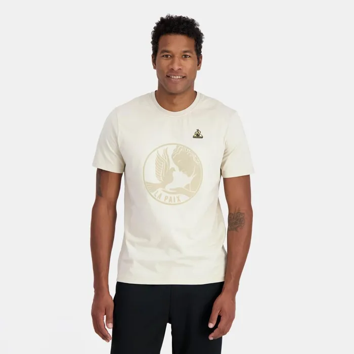 Tshirts And Tops Men Le Coq Sportif TShirt Motif La Paix Peyote