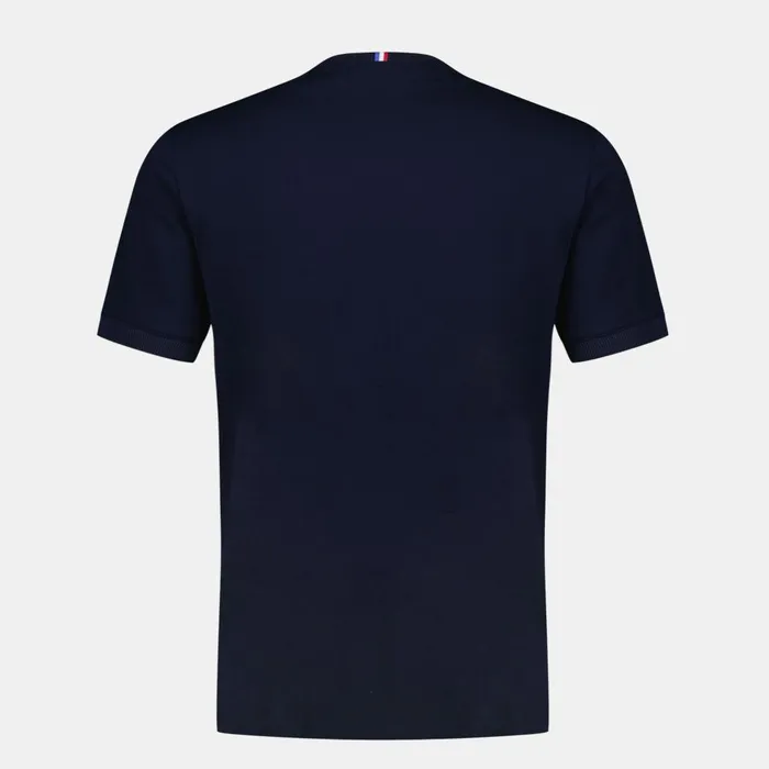 Tshirts And Tops Men Le Coq Sportif Ton Sur Ton TShirt Dark Velvet Tshirts And Tops Men Le Coq Sportif Ton Sur Ton TShirt Dark Velvet