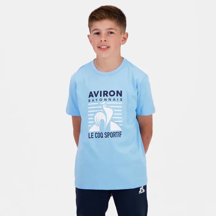 Tshirts Kids Le Coq Sportif Aviron Bayonnais TShirt Kids Fly Blue