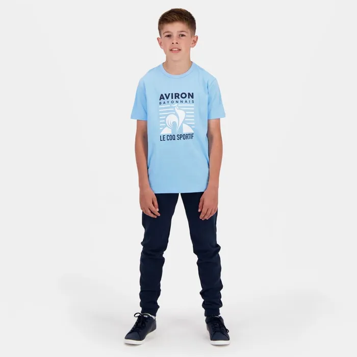 Tshirts Kids Le Coq Sportif Aviron Bayonnais TShirt Kids Fly Blue