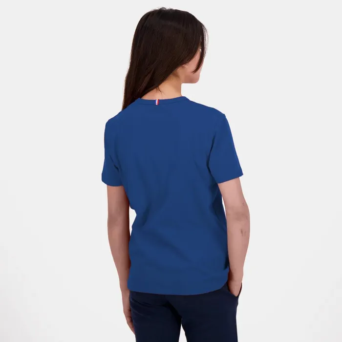 Tshirts Kids Le Coq Sportif Essentiels Tshirt Enfant Bleu Perf
