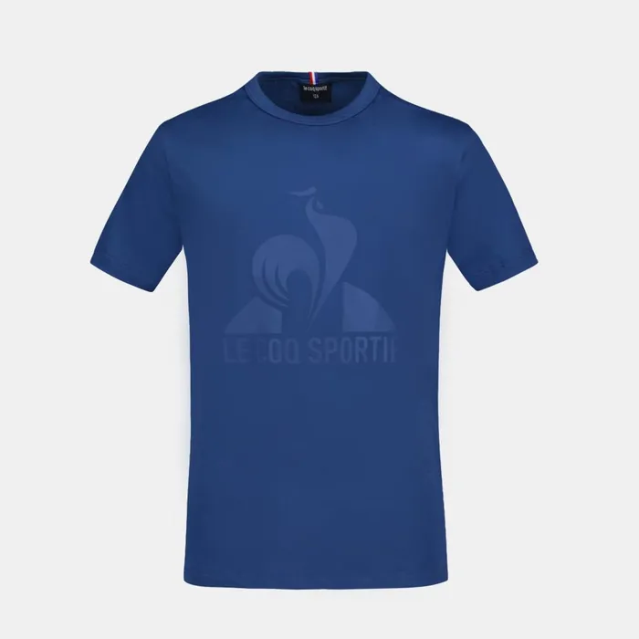Tshirts Kids Le Coq Sportif Essentiels Tshirt Enfant Bleu Perf