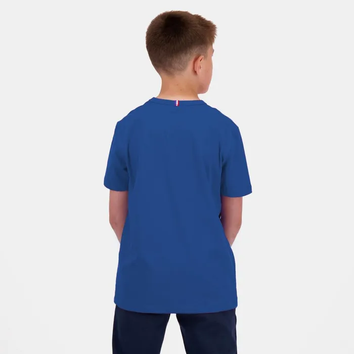 Tshirts Kids Le Coq Sportif Essentiels Tshirt Enfant Bleu Perf