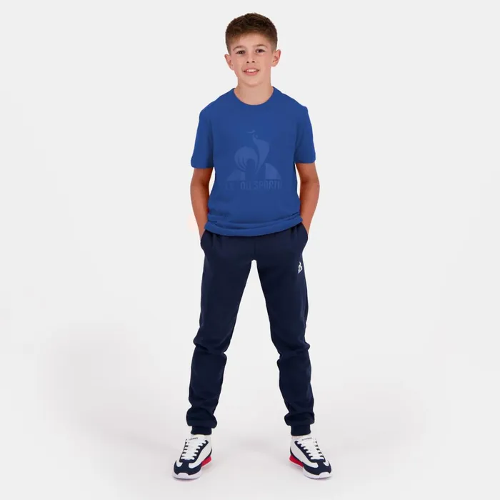 Tshirts Kids Le Coq Sportif Essentiels Tshirt Enfant Bleu Perf