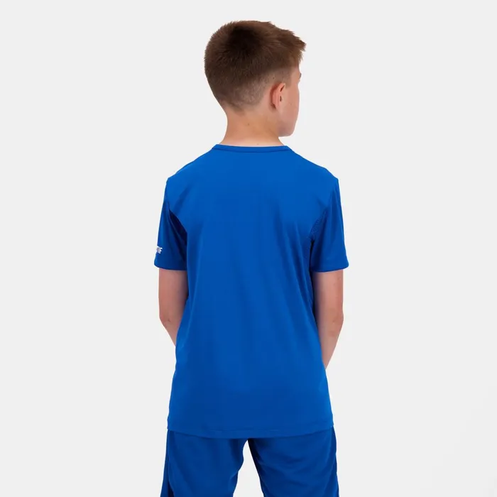 Tshirts Kids Le Coq Sportif Performance Tennis TShirt Kids Lapis Blue