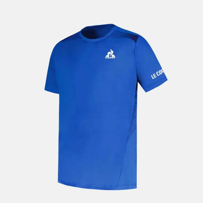 Tshirts Kids Le Coq Sportif Performance Tennis TShirt Kids Lapis Blue