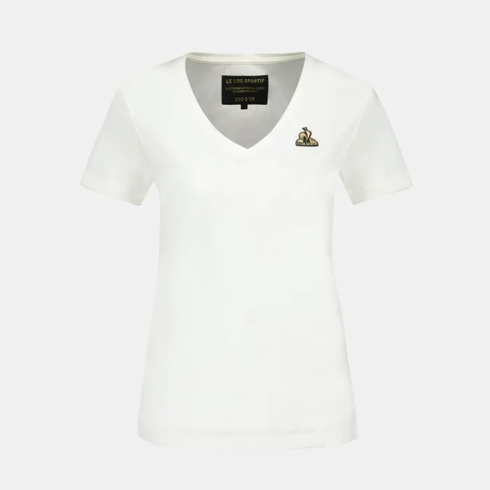 Tshirts Polos Shirts And Tops Women Le Coq Sportif Coq D039Or TShirt Marshmallow