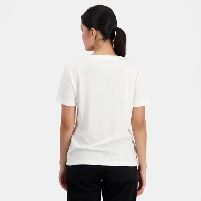 Tshirts Polos Shirts And Tops Women Le Coq Sportif Coq D039Or TShirt Marshmallow