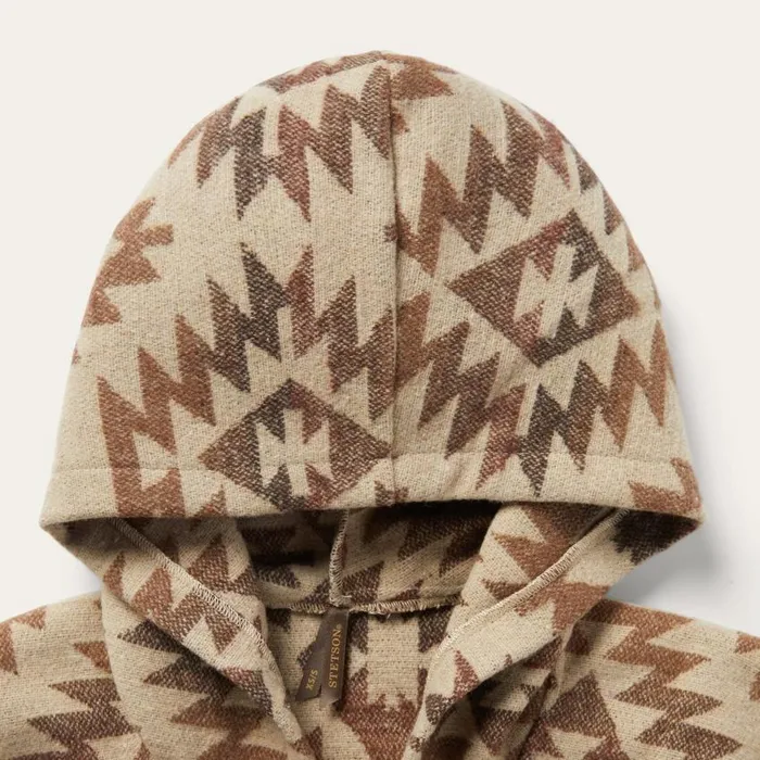 Tan Aztec Poncho Brown Women Stetson Jackets