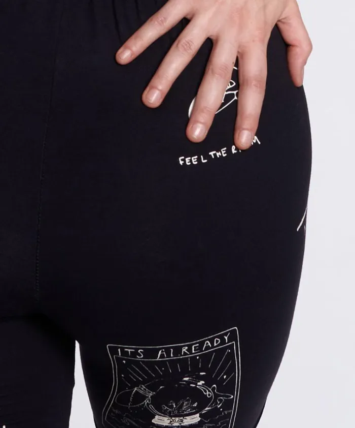 TATTOO BIKE SHORTS Women One Teaspoon Bottoms TATTOO BIKE SHORTS Women One Teaspoon Bottoms