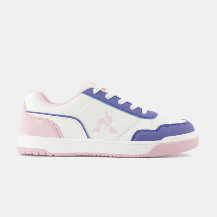 Teenager Kids Le Coq Sportif CHAUSSURES ADO Shoes LCS COURT BREAKER GIRL GS Kids Optical Whitepurple Teenager Kids Le Coq Sportif CHAUSSURES ADO Shoes LCS COURT BREAKER GIRL GS Kids Optical Whitepurple