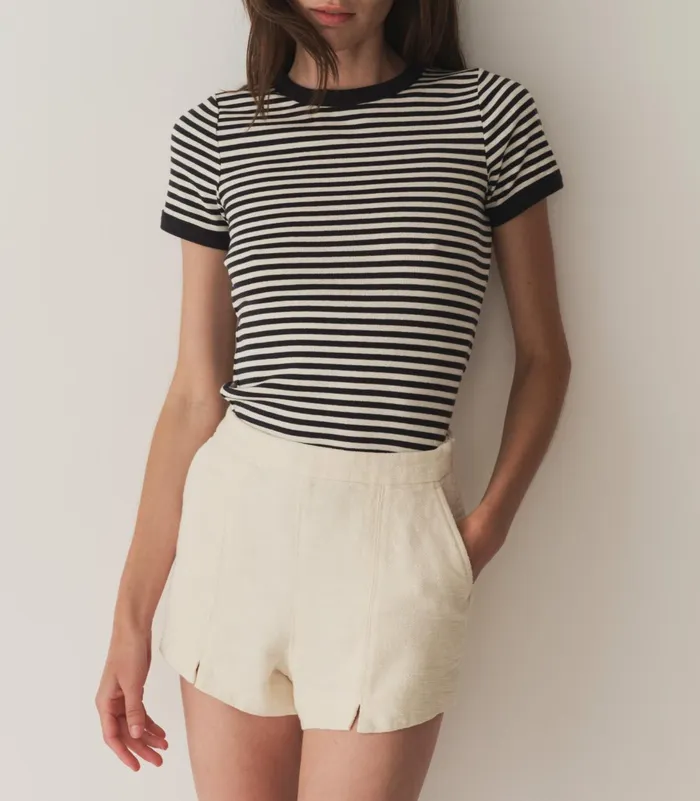 Tees Women DEN Vivi Tee Nantucket Stripe