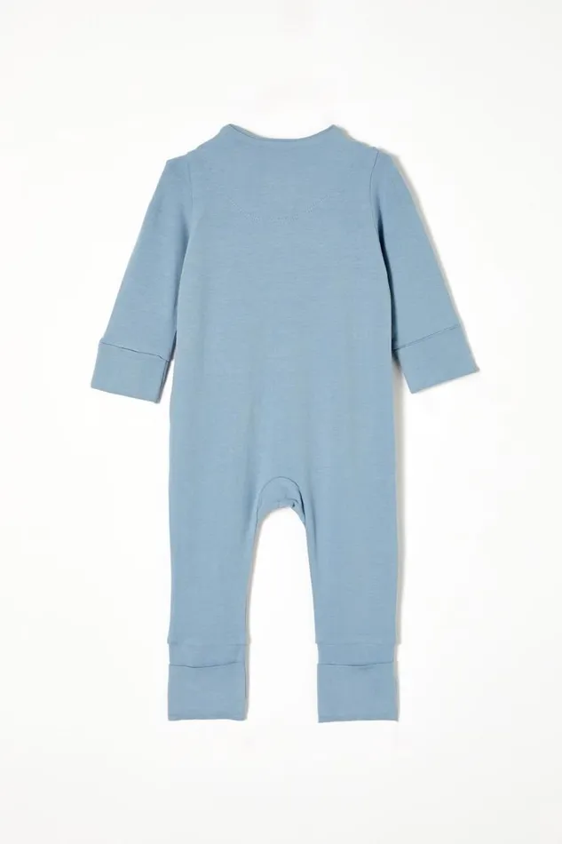The Billie Long Sleeve Zip Romper License Lcn Nas Dusty Bluenasa Badges Baby Cotton On Rompers and Bubbysuits The Billie Long Sleeve Zip Romper License Lcn Nas Dusty Bluenasa Badges Baby Cotton On Rompers and Bubbysuits