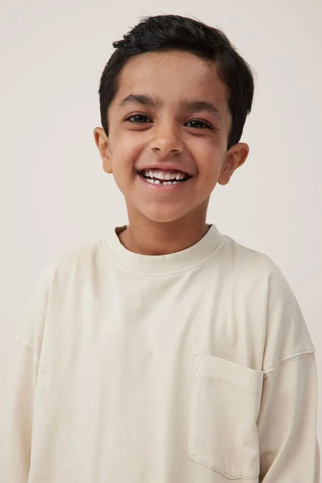 The Essential Long Sleeve Tee Rainy Day Wash Boys Cotton On Tops and TShirts The Essential Long Sleeve Tee Rainy Day Wash Boys Cotton On Tops and TShirts