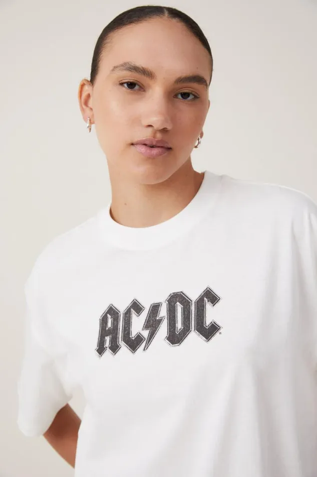 The Lcn Boxy Graphic Tee Lcn Per Acdc 1985 Tour Vintage White Women Cotton On Tops The Lcn Boxy Graphic Tee Lcn Per Acdc 1985 Tour Vintage White Women Cotton On Tops