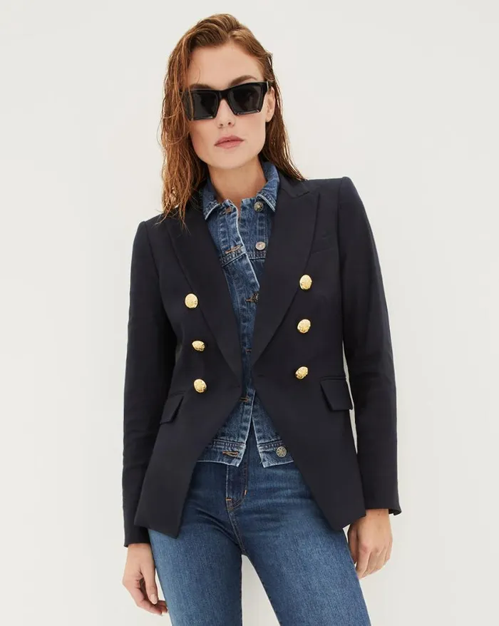The Miller Jacket Jackets Veronica Beard Miller Linen Dickey Jacket Slate Dickey Set Navydenimblue The Miller Jacket Jackets Veronica Beard Miller Linen Dickey Jacket Slate Dickey Set Navydenimblue