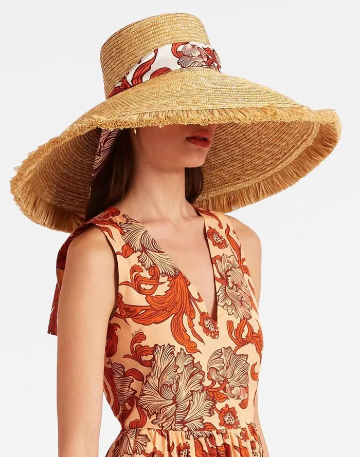 The Sun Hat Solid Light Beige Women La Double J Hats The Sun Hat Solid Light Beige Women La Double J Hats