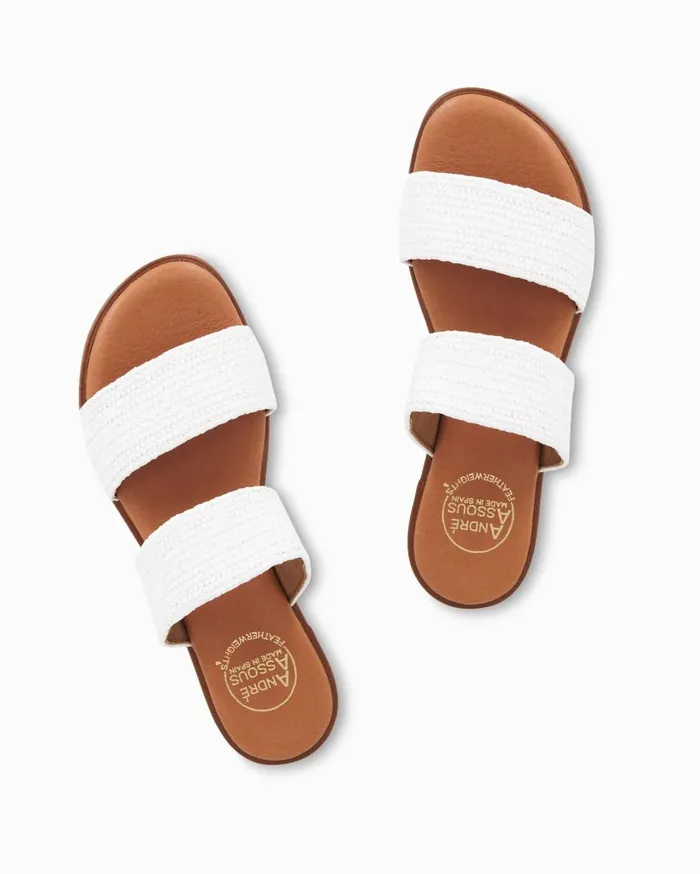 Tommy Bahama Andr Assous Galia Stretch Raffia Sandals White Women Shoes and Sandals Tommy Bahama Andr Assous Galia Stretch Raffia Sandals White Women Shoes and Sandals