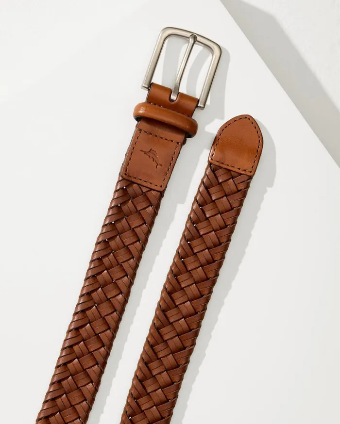 Tommy Bahama Big and Tall Leather Lace Braid Belt Black Big and Tall Big and Tall Belts Tommy Bahama Big and Tall Leather Lace Braid Belt Black Big and Tall Big and Tall Belts
