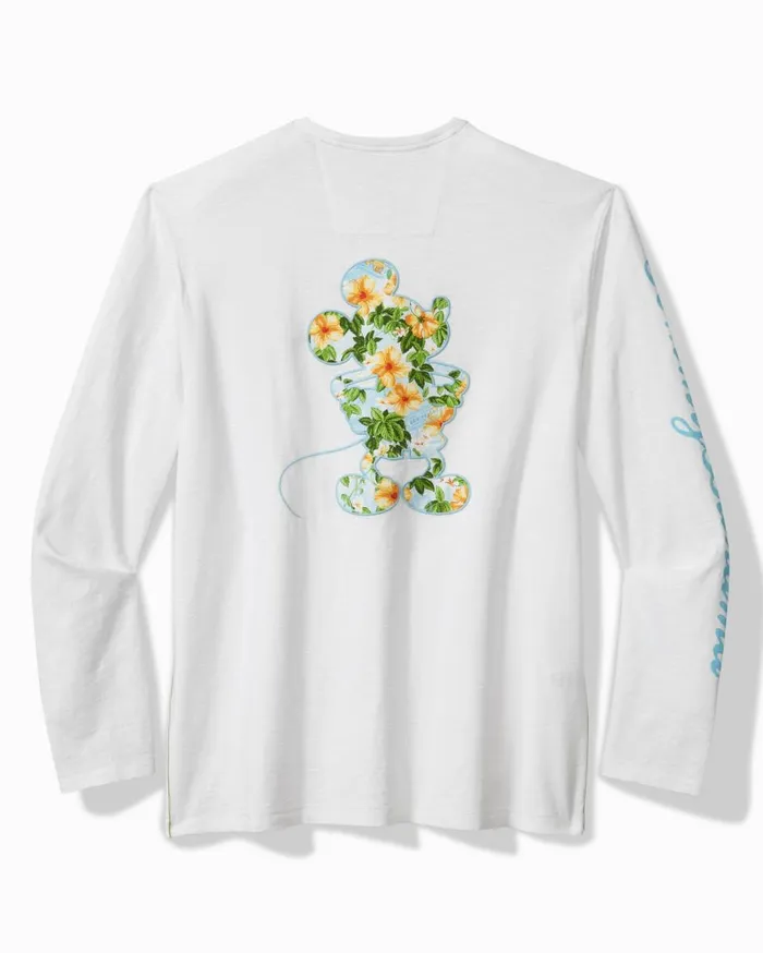 Tommy Bahama Disney Postcard To Paradise LongSleeve Lux TShirt White Men TShirts Tommy Bahama Disney Postcard To Paradise LongSleeve Lux TShirt White Men TShirts