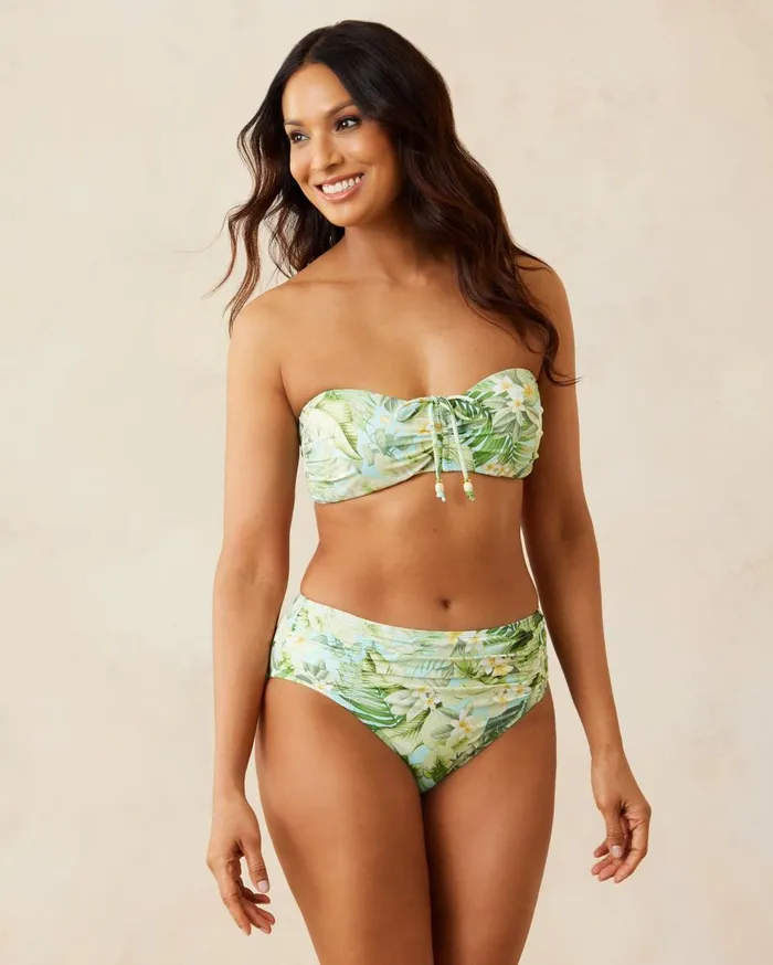 Tommy Bahama Paradise Fronds Bandeau Bikini Top Light Swimming Pool Women Bikini Tops Tommy Bahama Paradise Fronds Bandeau Bikini Top Light Swimming Pool Women Bikini Tops