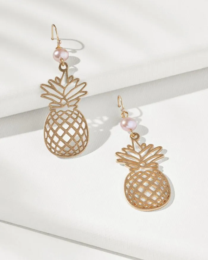 Tommy Bahama SunKissed Sunrise Drop Hoop Earrings Gold Women Jewelry Collections Tommy Bahama SunKissed Sunrise Drop Hoop Earrings Gold Women Jewelry Collections