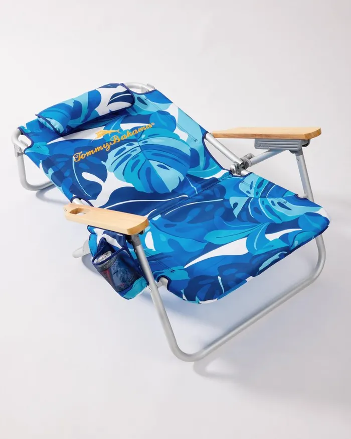 Tommy Bahama Tommy Bahama Tropical Fronds Deluxe Backpack Beach Chair Multicolor Beach and Home Beach Chairs Tommy Bahama Tommy Bahama Tropical Fronds Deluxe Backpack Beach Chair Multicolor Beach and Home Beach Chairs