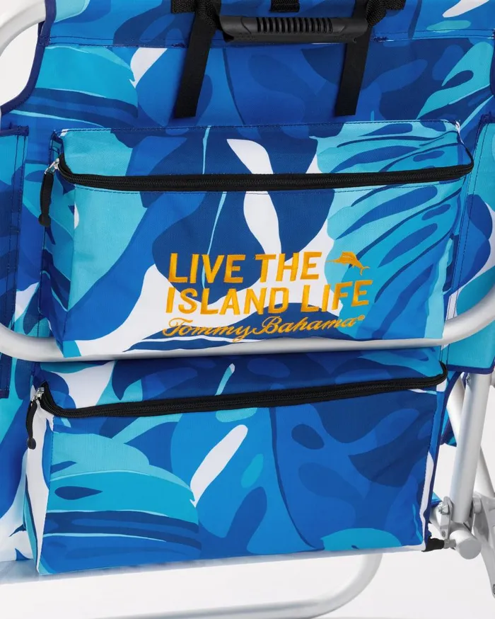 Tommy Bahama Tommy Bahama Tropical Fronds Deluxe Backpack Beach Chair Multicolor Beach and Home Beach Chairs Tommy Bahama Tommy Bahama Tropical Fronds Deluxe Backpack Beach Chair Multicolor Beach and Home Beach Chairs