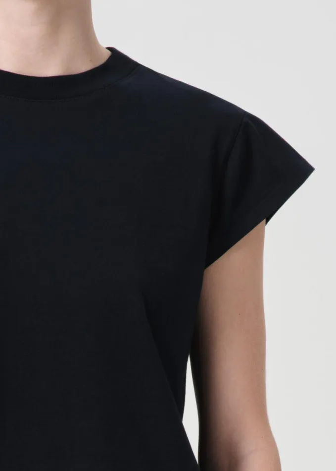 Tops and Bodysuits Women Agolde Bryce Tee In Storm