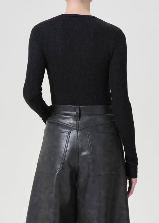 Tops and Bodysuits Women Agolde Delphi Slim Tee In Katniss