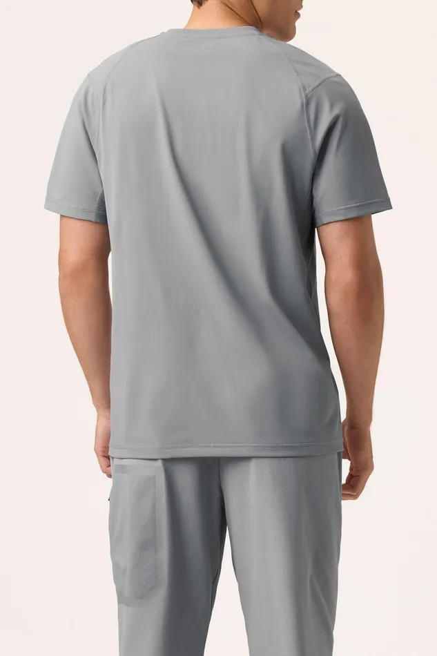 Tops and TShirts Men Fila Everyday Ace Tee 050 Ultimate Gray Tops and TShirts Men Fila Everyday Ace Tee 050 Ultimate Gray