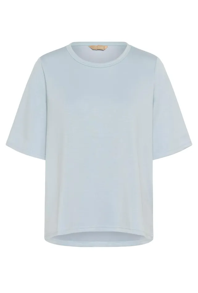 Tops and TShirts Women CULTURE CUhara Tshirt Cashmere Blue