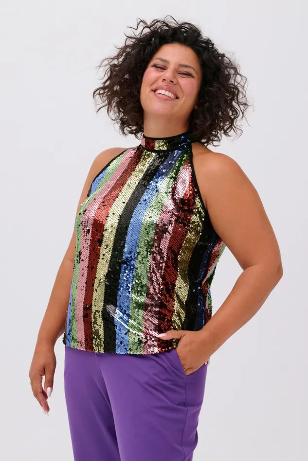 Tops and TShirts Women CULTURE CUjasmin Top With Sequins