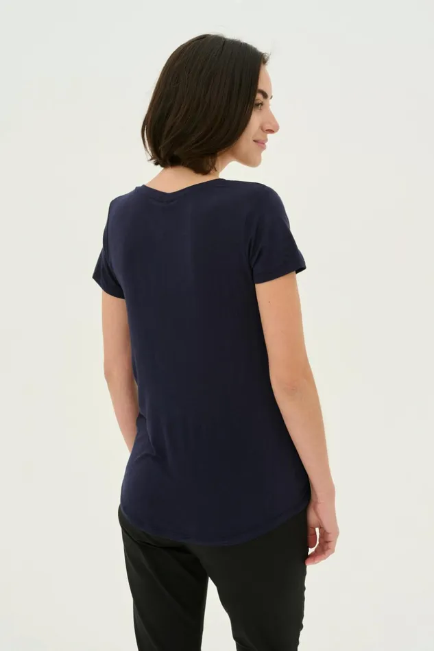 Tops and TShirts Women CULTURE CUpoppy Tshirt Salute