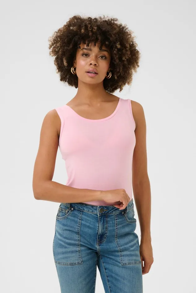 Tops and TShirts Women CULTURE CUpoppy Top Lilac Sachet