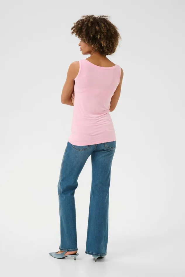 Tops and TShirts Women CULTURE CUpoppy Top Lilac Sachet