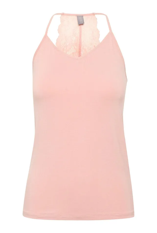 Tops and TShirts Women CULTURE CUpoppy Top Pale Mauve
