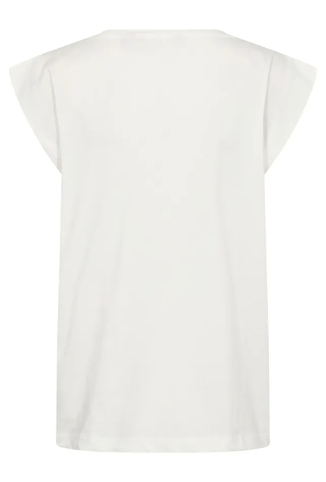 Tops and TShirts Women CULTURE CUroxy Tshirt Whitered