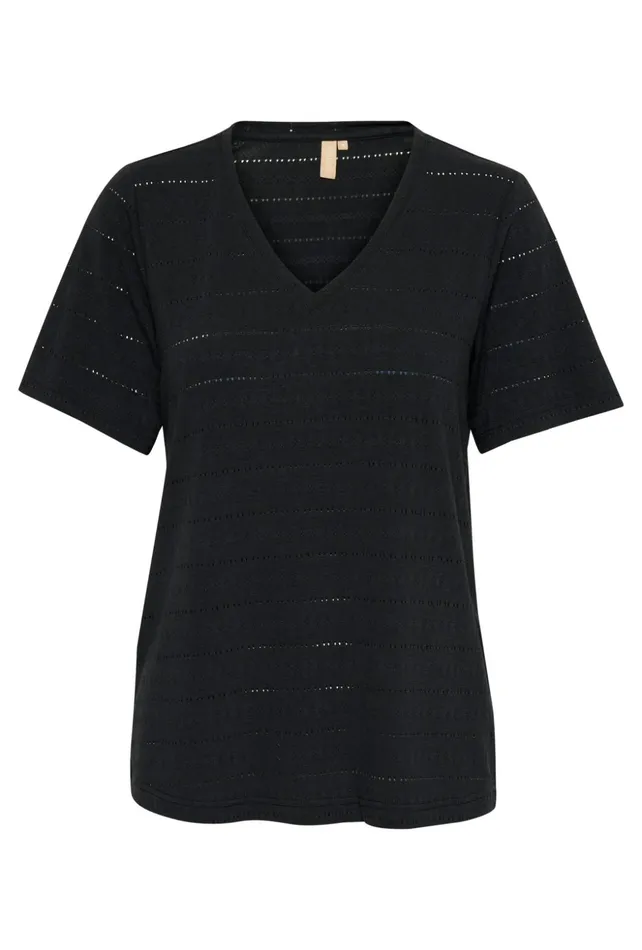 Tops and TShirts Women CULTURE CUtedi Tshirt Black